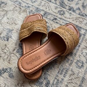 Seychelles Women's Tan Slide Sandals size 7.5